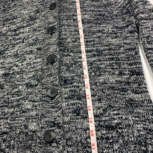 High Sierra- Sweater. Black. PXL. 90% Cotton , 10% Wool. Thick. Buttons Down. - Picture 3 of 6